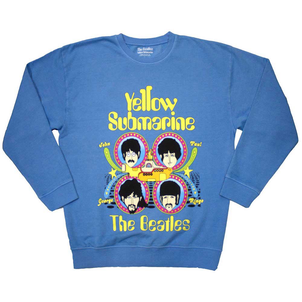 THE BEATLES - (来日 60周年 ) - Yellow Submarine Heads In Circles / 長袖
